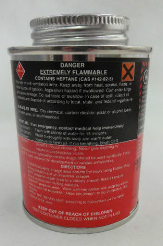 (6) QUART CANS - Super Blu Vulcanizing Cement Blue Tire patch glue 32oz can blue